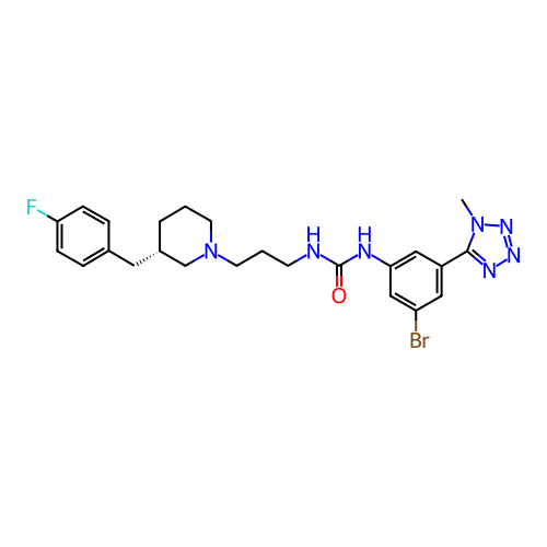 Chemical structure of BindingDB Monomer ID 50142447