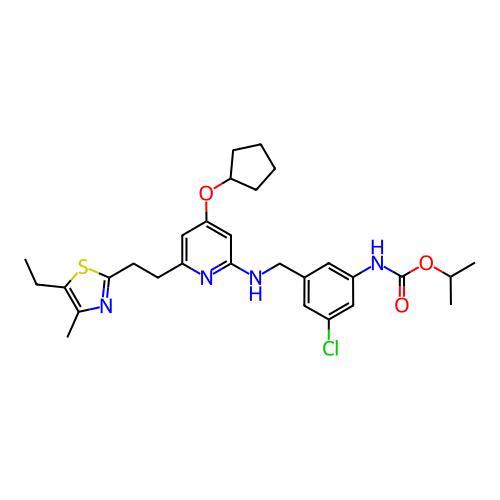 Chemical structure of BindingDB Monomer ID 50142782
