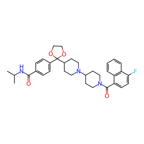 Chemical structure of BindingDB Monomer ID 50142804