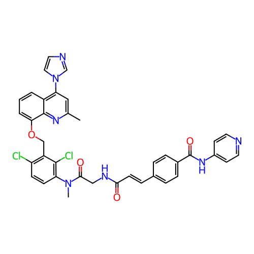 Chemical structure of BindingDB Monomer ID 50142942