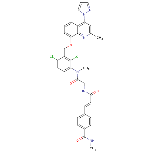 Chemical structure of BindingDB Monomer ID 50142956