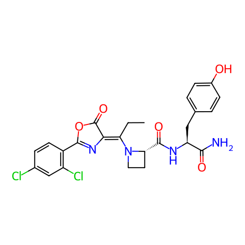 Chemical structure of BindingDB Monomer ID 50143330