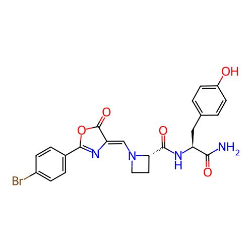 Chemical structure of BindingDB Monomer ID 50143342