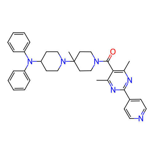 Chemical structure of BindingDB Monomer ID 50143747