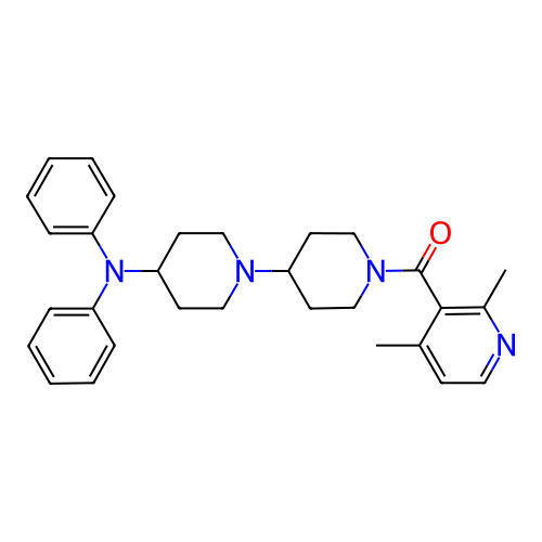 Chemical structure of BindingDB Monomer ID 50143764