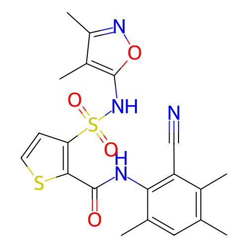 Chemical structure of BindingDB Monomer ID 50143780