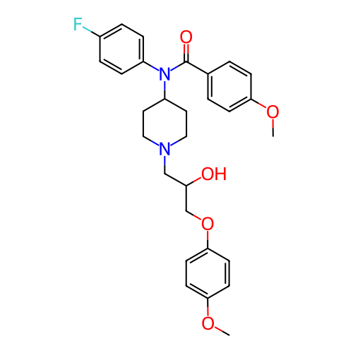 Chemical structure of BindingDB Monomer ID 50143954