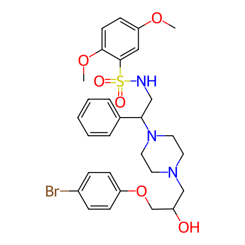 Chemical structure of BindingDB Monomer ID 50143969