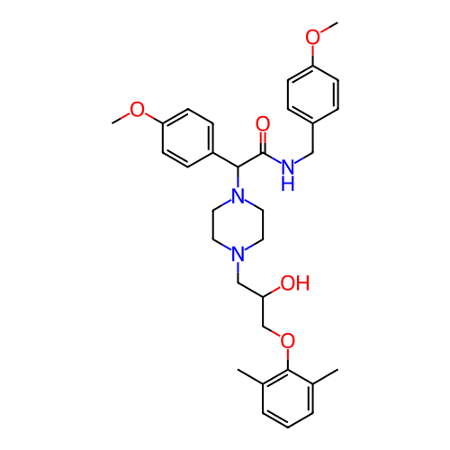 Chemical structure of BindingDB Monomer ID 50143972