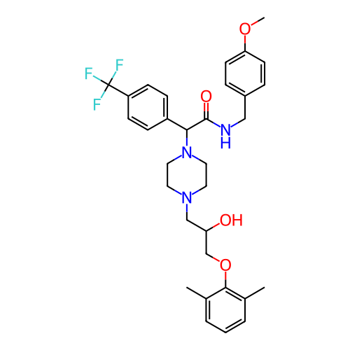 Chemical structure of BindingDB Monomer ID 50143974