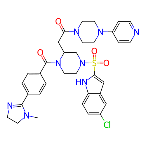 Chemical structure of BindingDB Monomer ID 50144136