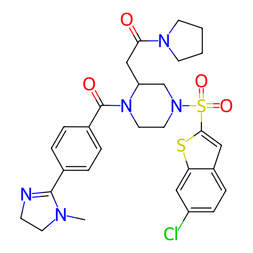 Chemical structure of BindingDB Monomer ID 50144142