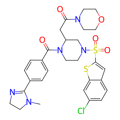 Chemical structure of BindingDB Monomer ID 50144143