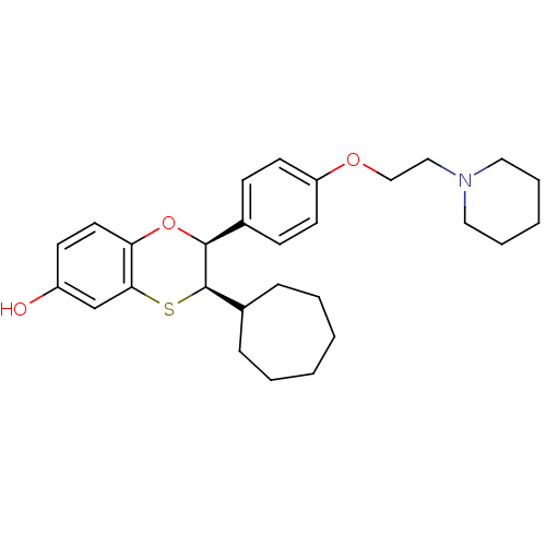 Chemical structure of BindingDB Monomer ID 50145498
