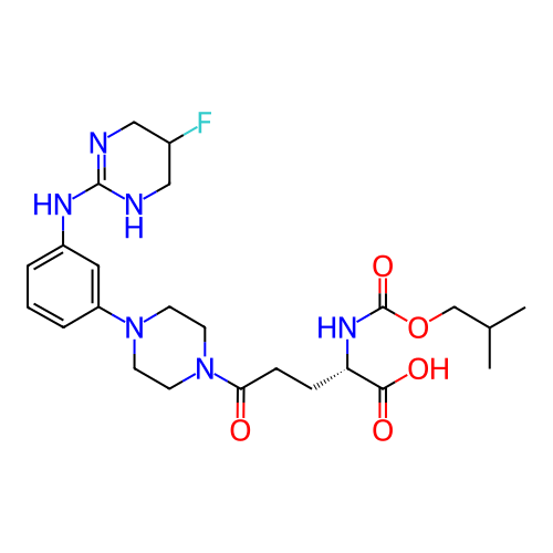 Chemical structure of BindingDB Monomer ID 50145527