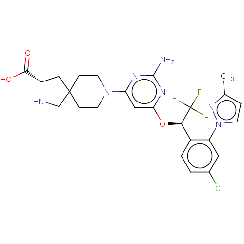 Chemical structure of BindingDB Monomer ID 50145634