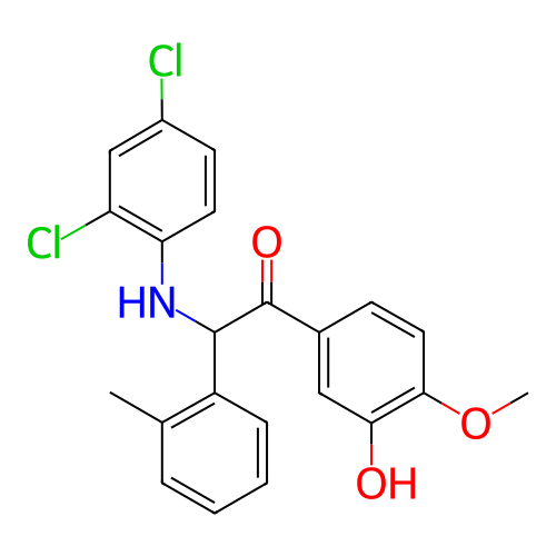Chemical structure of BindingDB Monomer ID 50145732