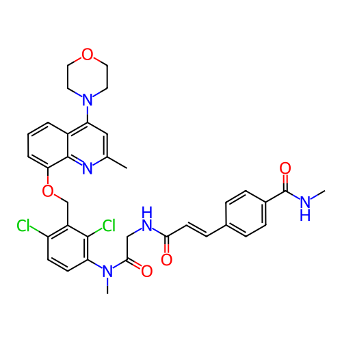 Chemical structure of BindingDB Monomer ID 50146122