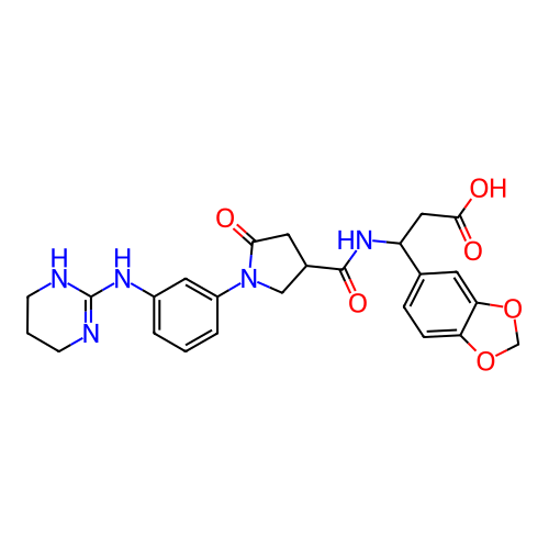Chemical structure of BindingDB Monomer ID 50146497