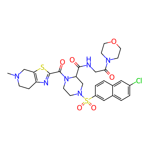 Chemical structure of BindingDB Monomer ID 50146532