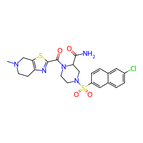 Chemical structure of BindingDB Monomer ID 50146536