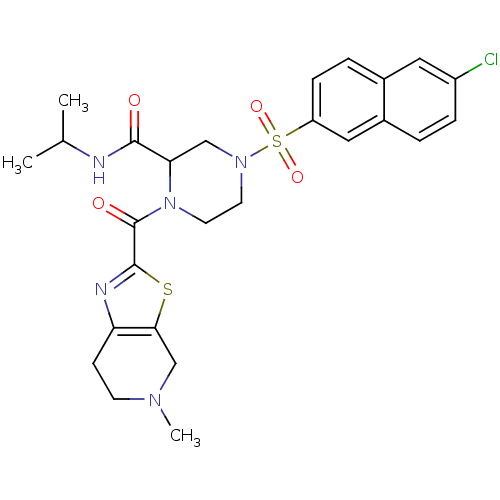 Chemical structure of BindingDB Monomer ID 50146537