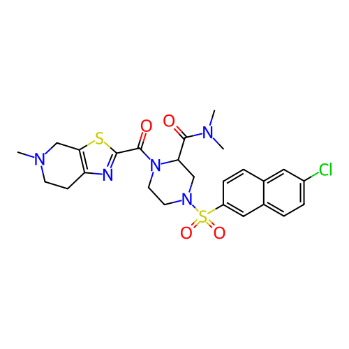 Chemical structure of BindingDB Monomer ID 50146540