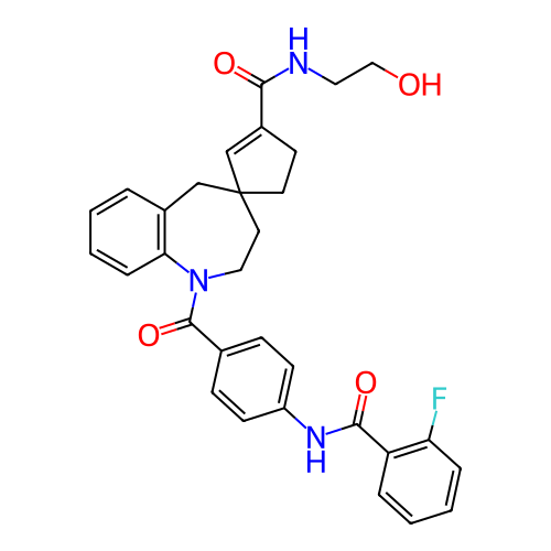 Chemical structure of BindingDB Monomer ID 50147223