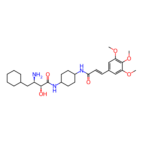 Chemical structure of BindingDB Monomer ID 50147342