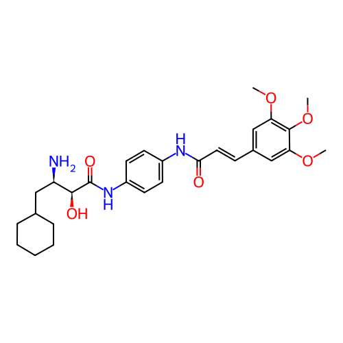 Chemical structure of BindingDB Monomer ID 50147344