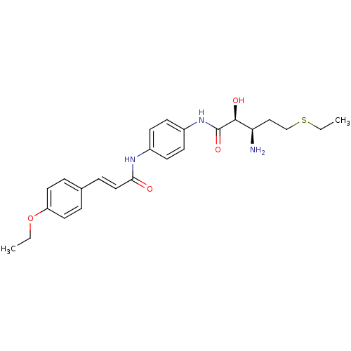 Chemical structure of BindingDB Monomer ID 50147345