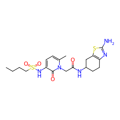 Chemical structure of BindingDB Monomer ID 50147481