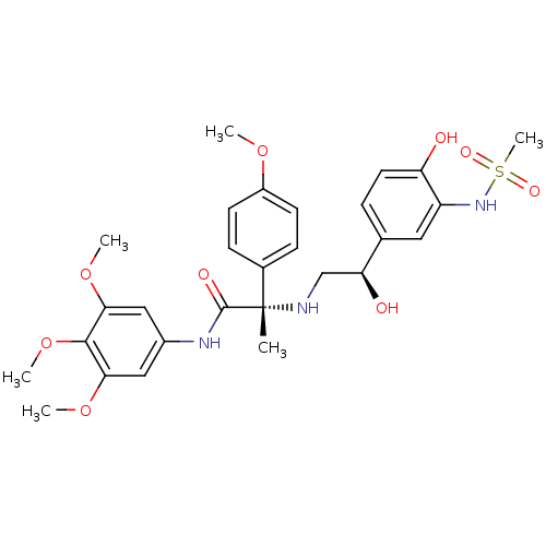 Chemical structure of BindingDB Monomer ID 50148483