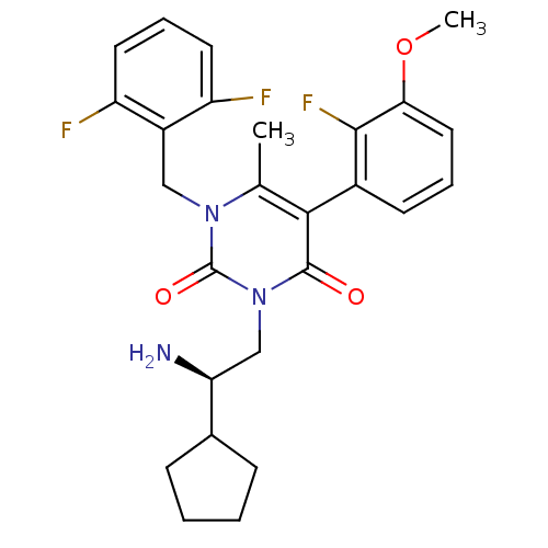 Chemical structure of BindingDB Monomer ID 50149258