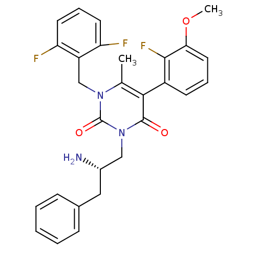 Chemical structure of BindingDB Monomer ID 50149261