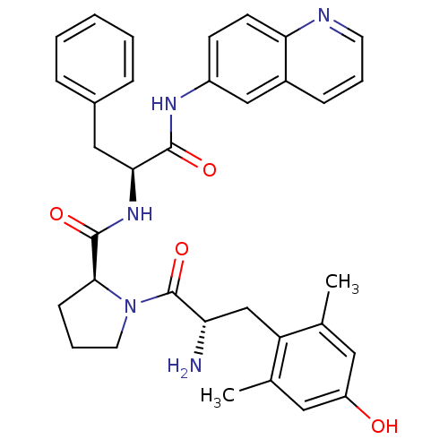 Chemical structure of BindingDB Monomer ID 50149374