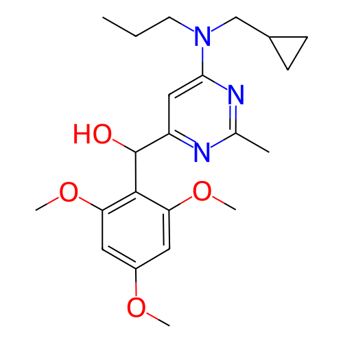Chemical structure of BindingDB Monomer ID 50149524