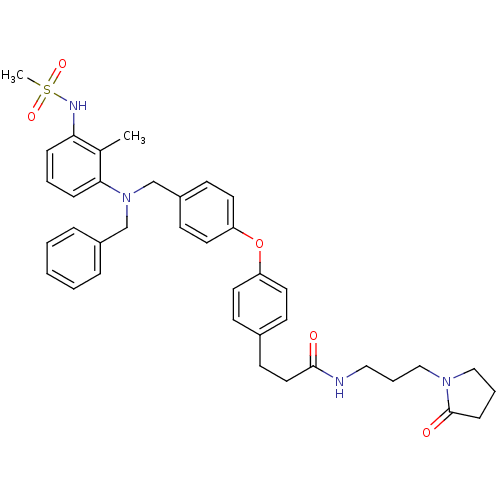 Chemical structure of BindingDB Monomer ID 50150313