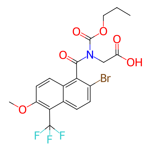 Chemical structure of BindingDB Monomer ID 50150373