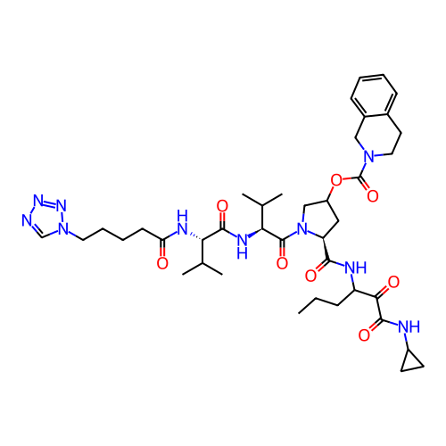 Chemical structure of BindingDB Monomer ID 50150593