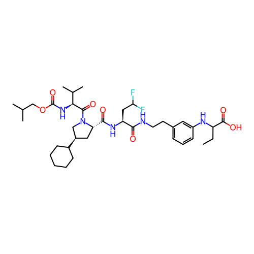 Chemical structure of BindingDB Monomer ID 50150983