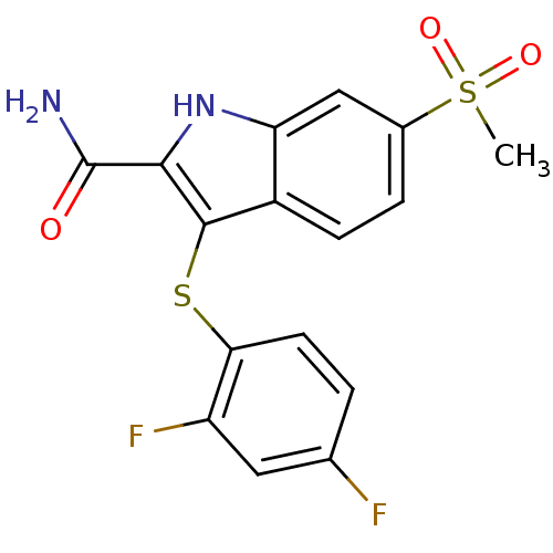 Chemical structure of BindingDB Monomer ID 50151761