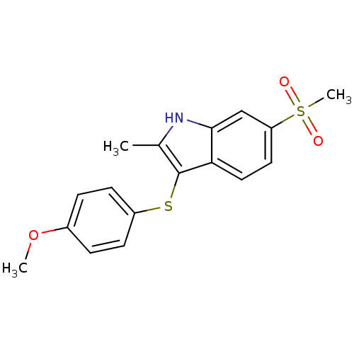 Chemical structure of BindingDB Monomer ID 50151774