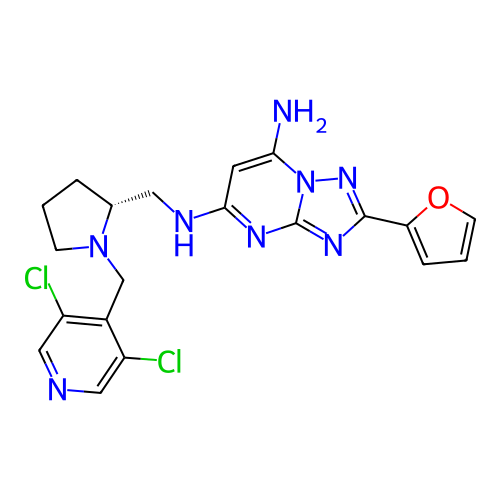 Chemical structure of BindingDB Monomer ID 50152223