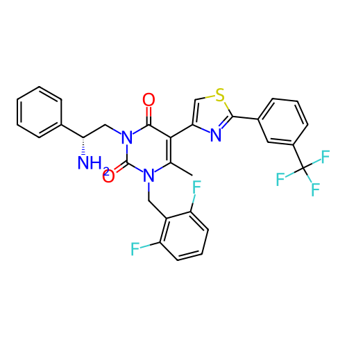 Chemical structure of BindingDB Monomer ID 50152721