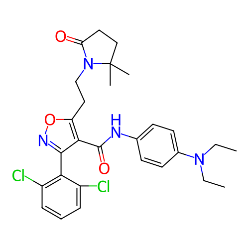 Chemical structure of BindingDB Monomer ID 50153536