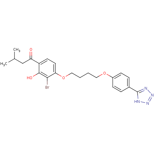 Chemical structure of BindingDB Monomer ID 50153756