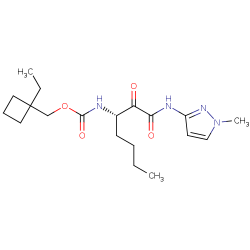 Chemical structure of BindingDB Monomer ID 50154174