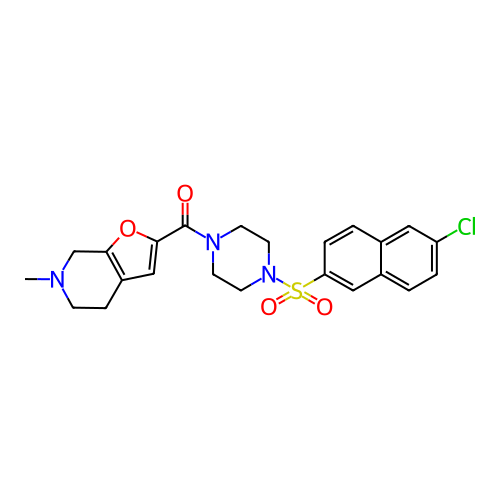 Chemical structure of BindingDB Monomer ID 50154262