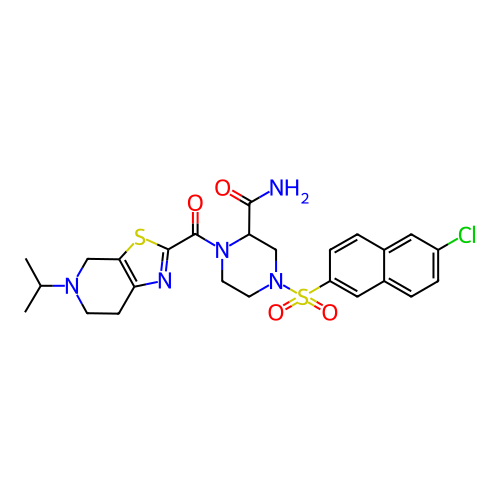 Chemical structure of BindingDB Monomer ID 50154263